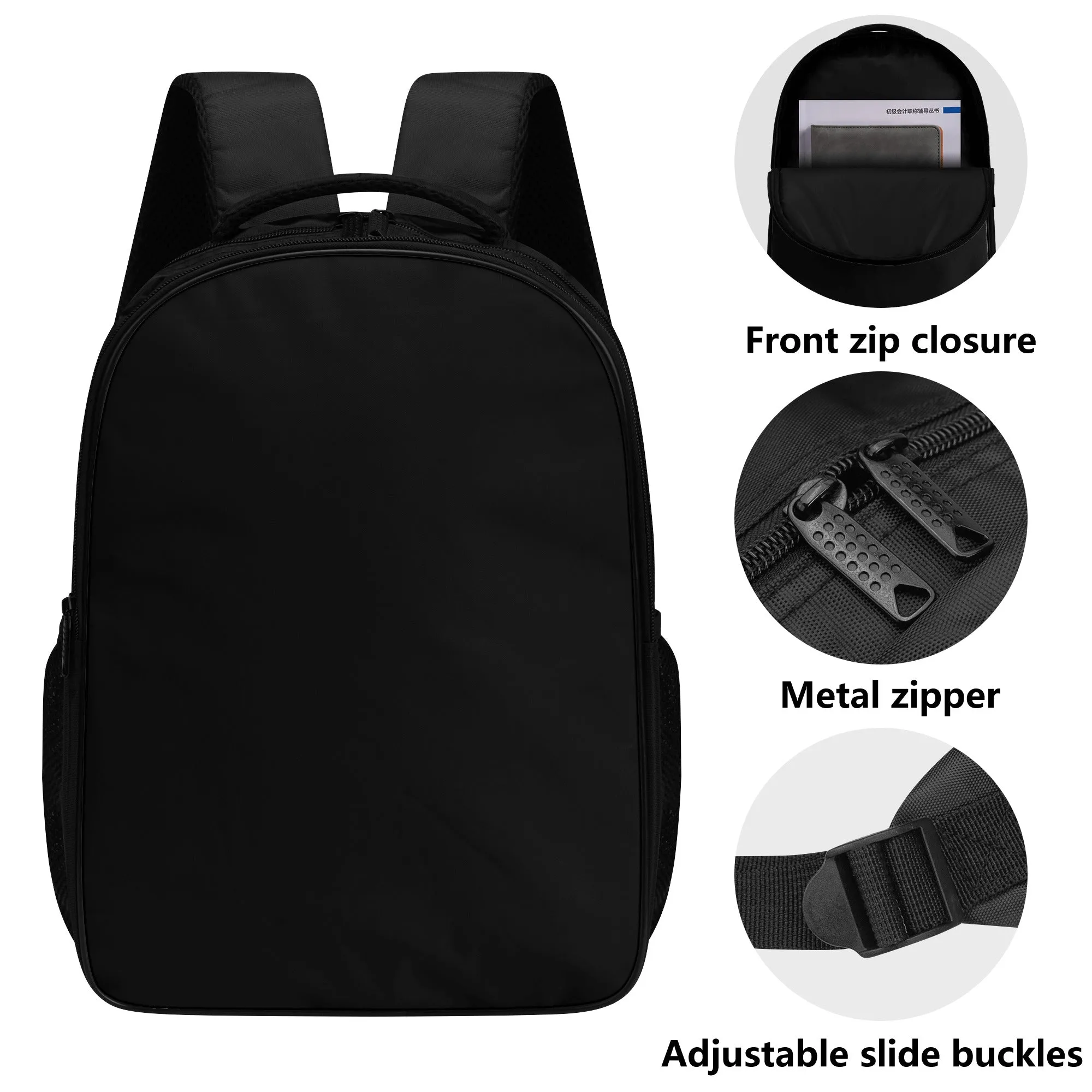 16 Inch Dual Compartment School Backpack