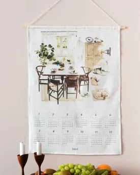 2025 Calendar Cloth: My Cozy Room