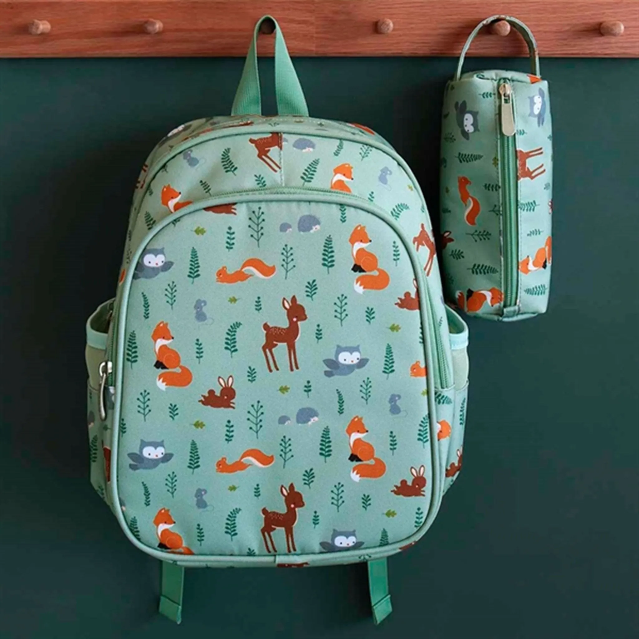 A Little Lovely Company Backpack Forest Friends