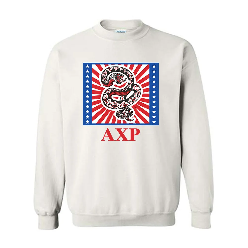 Alpha Chi Rho American Snake Crewneck Sweatshirt