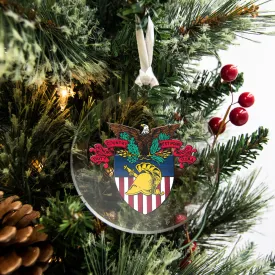 Army West Point Black Knights - USMA Shield Ornament & Bag Tag