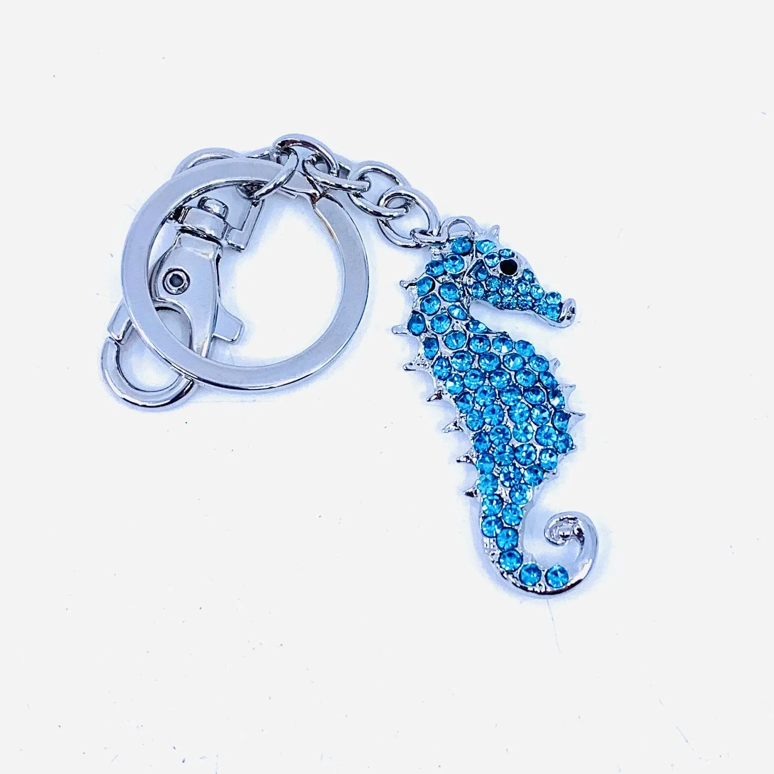 Bejeweled Key Chain 6, Seahorse