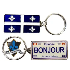 Bonjour licence plate Key Ring