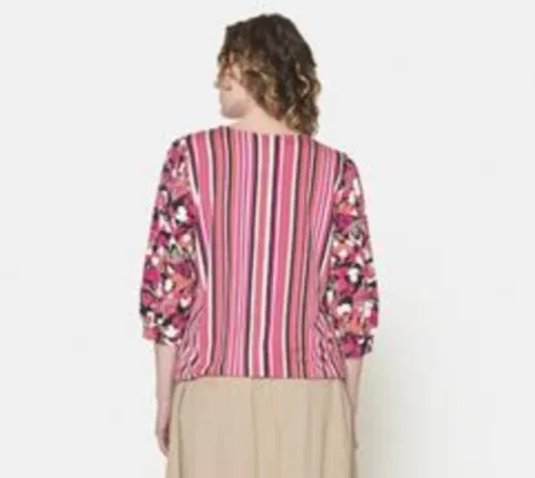 Brandtex Modern abstract print top