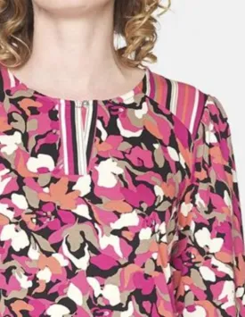 Brandtex Modern abstract print top