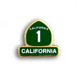 California Highway 1 Pin