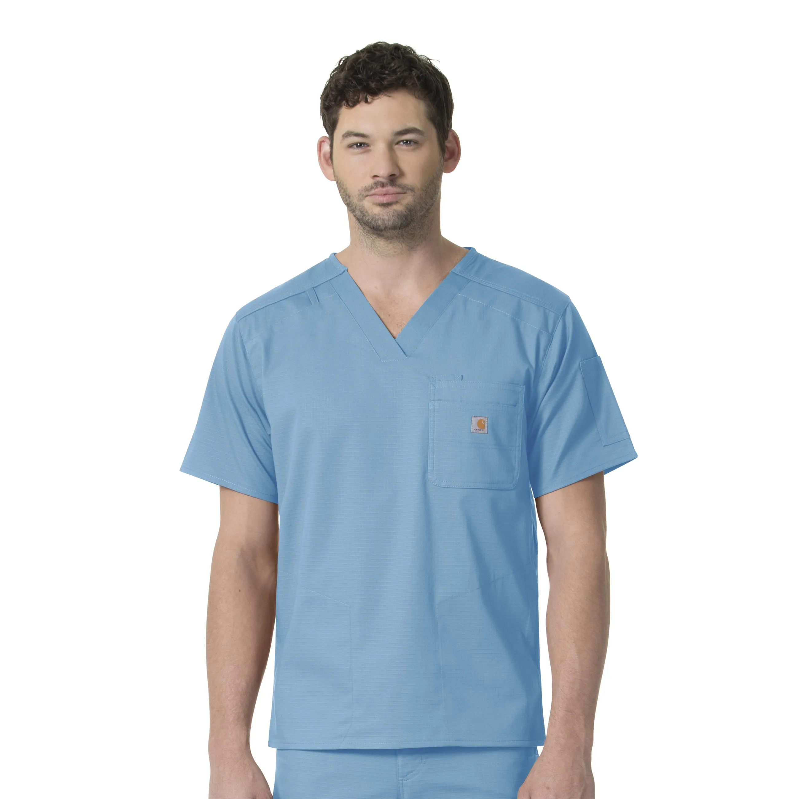 Carhartt RUGGED FLEX RIPSTOP - Men's Slim Fit 6 Pocket Scrub Top C16418