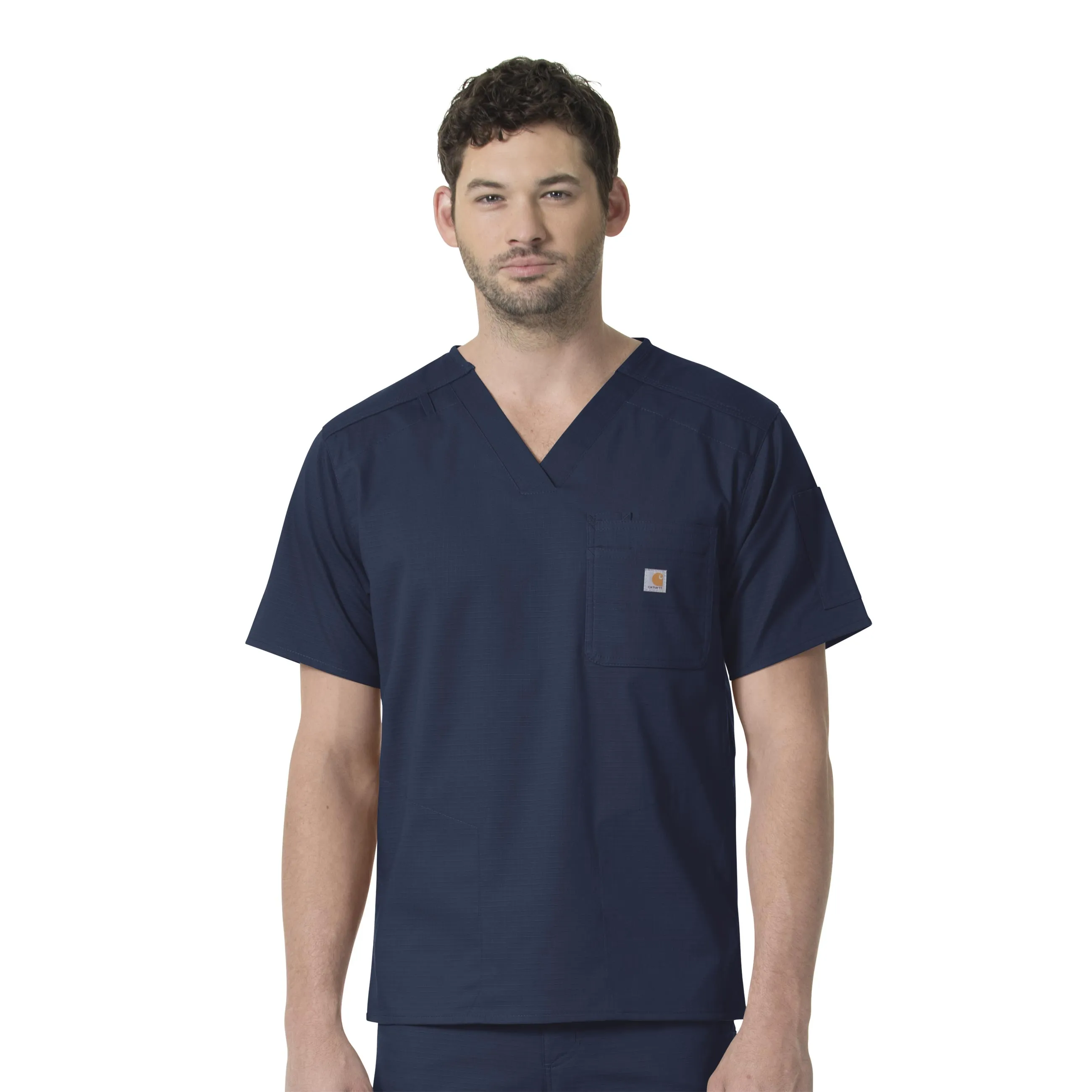 Carhartt RUGGED FLEX RIPSTOP - Men's Slim Fit 6 Pocket Scrub Top C16418