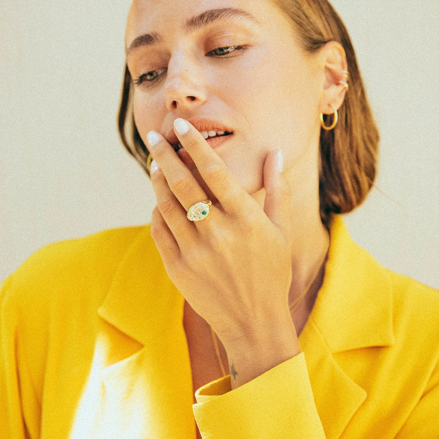 Clementine Echtgold Ring