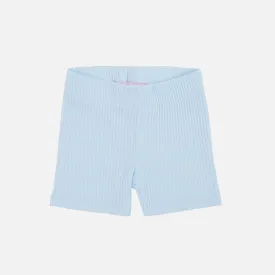 Cozy Bike Shorts - Ice Blue