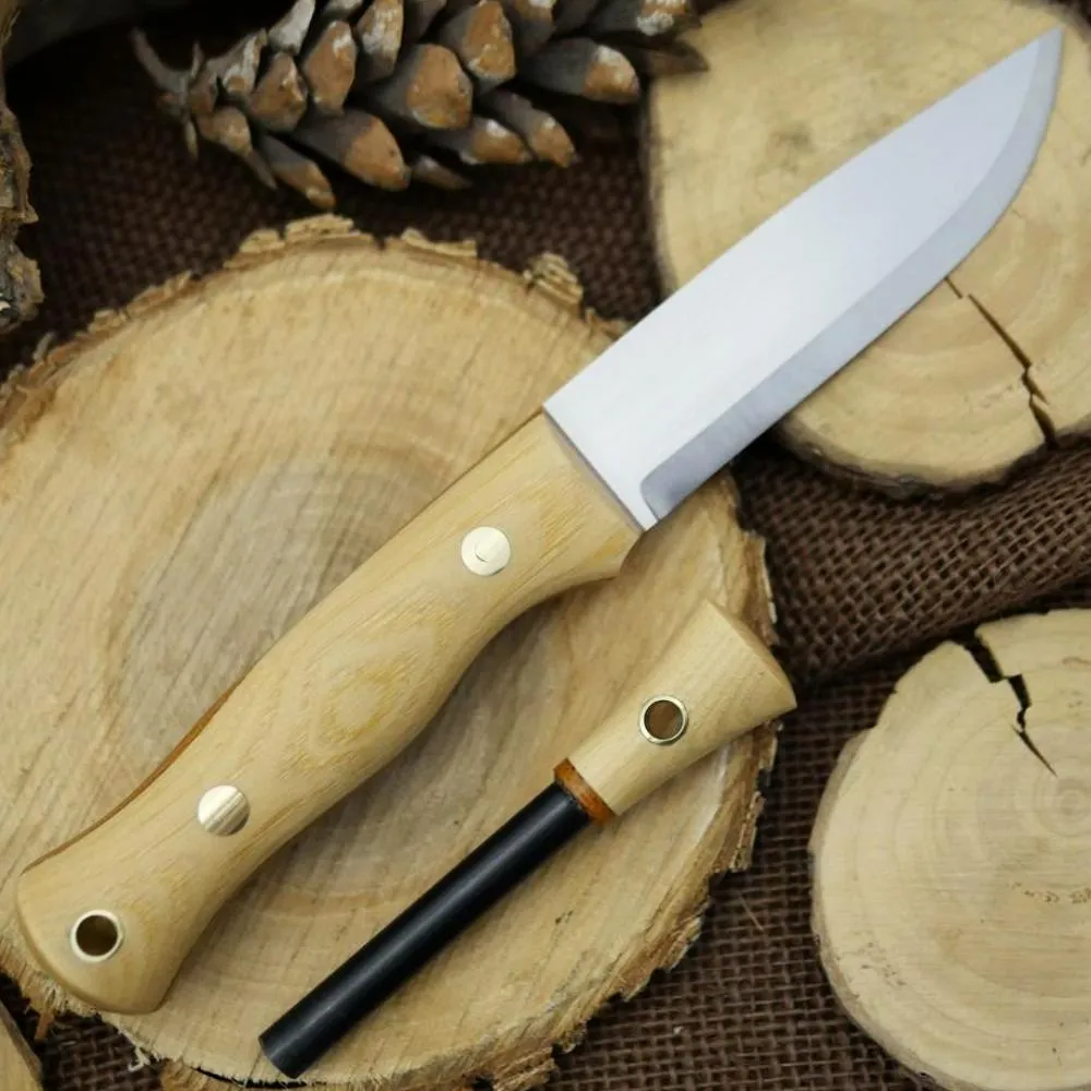 CPM 3V Explorer: Hickory, Natural Canvas & Matching Firesteel