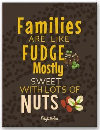 Family Fudge Magnet