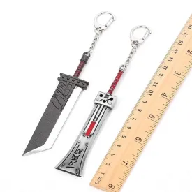 Final Fantasy 7 VII Sword Keychain Cloud Strife