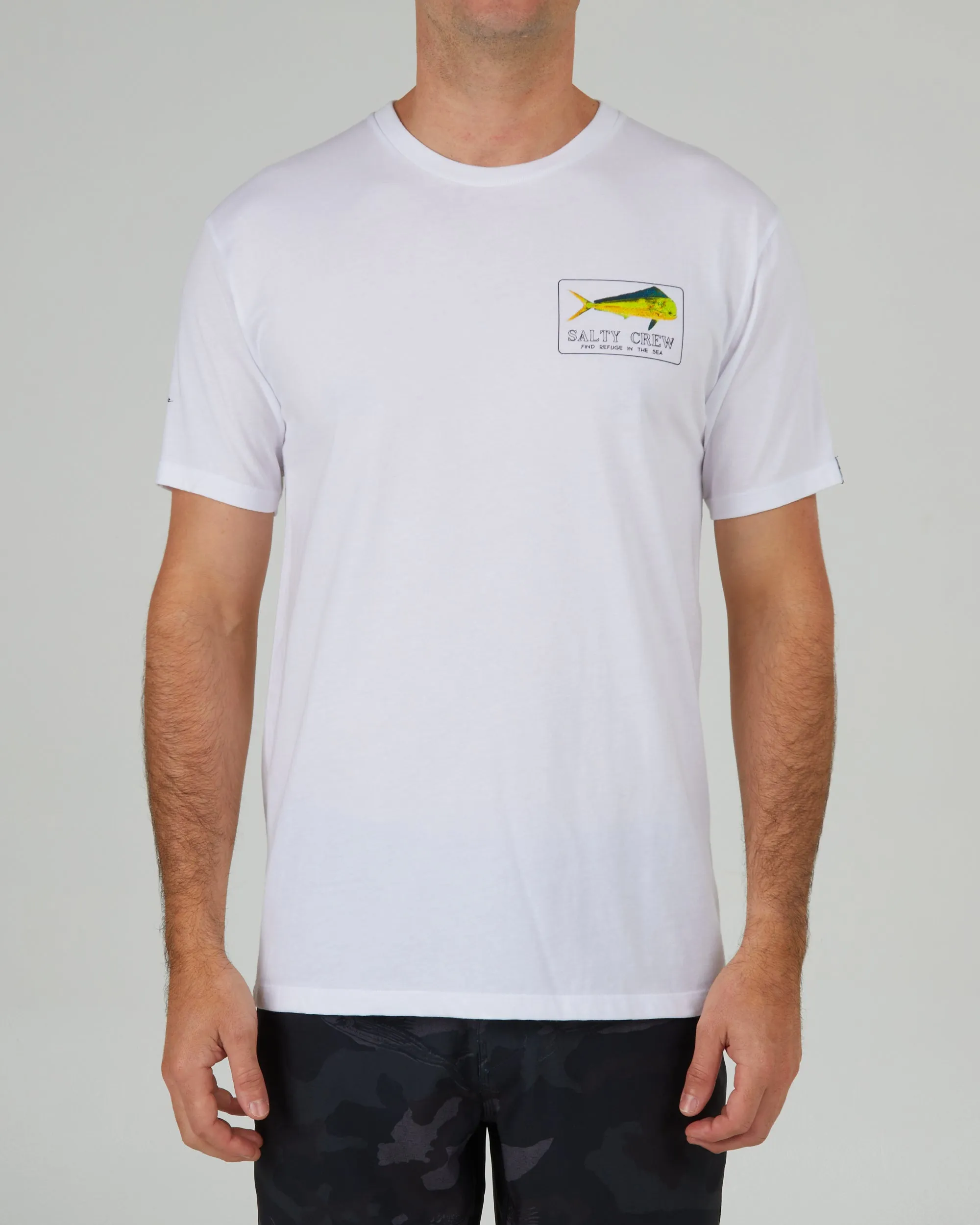 Golden Mahi White S/S Premium Tee