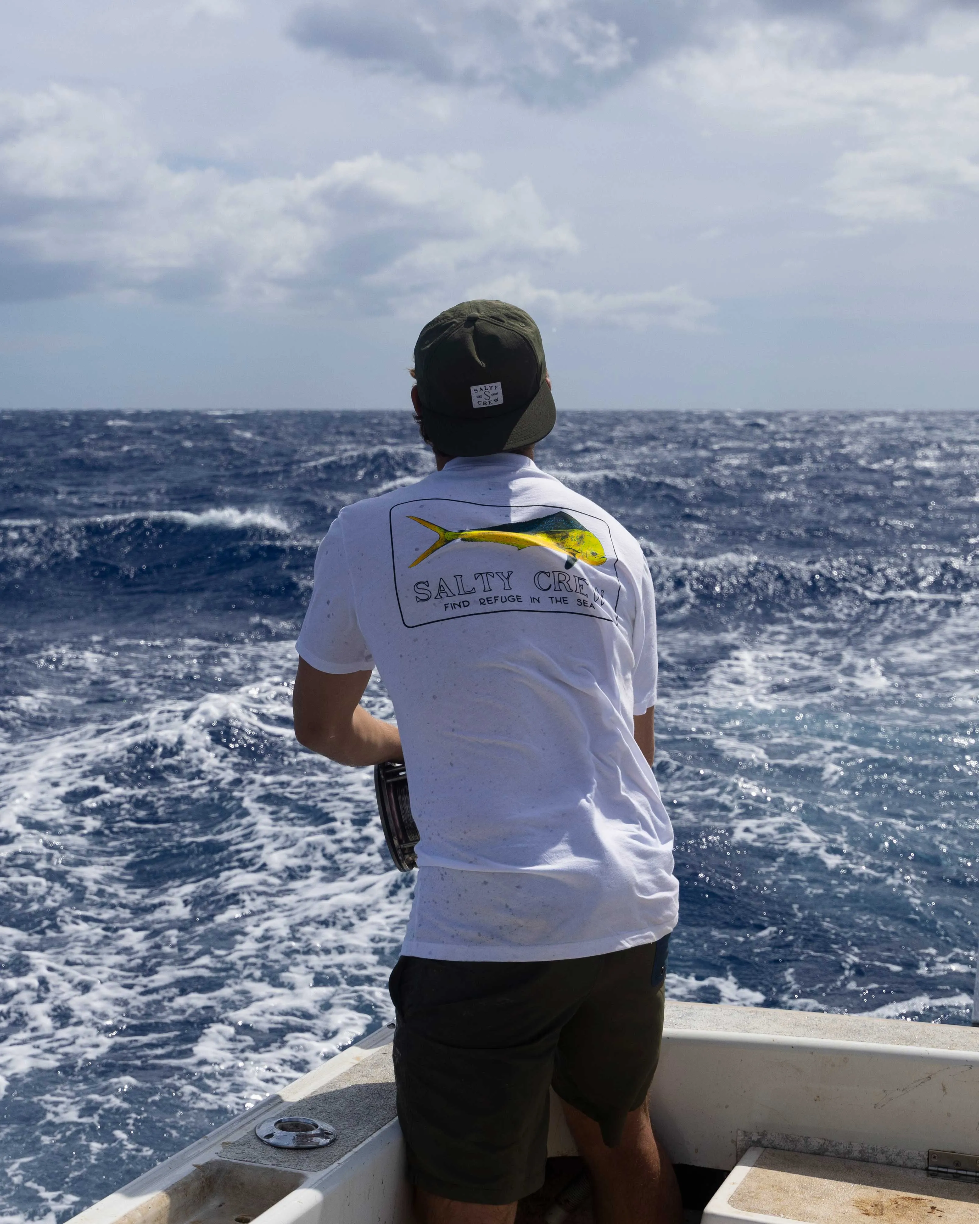 Golden Mahi White S/S Premium Tee