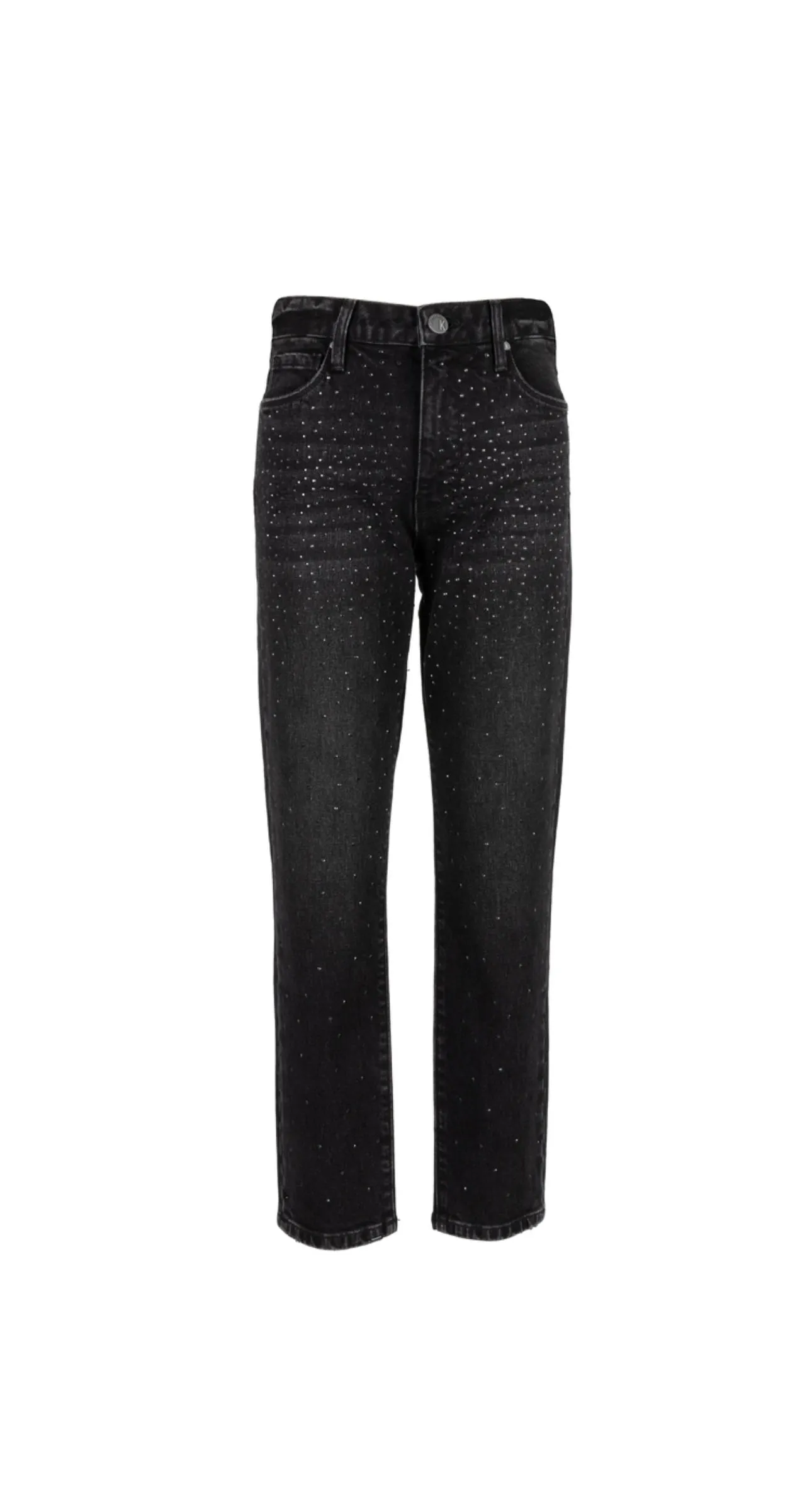 KUT: RACHAEL HIGH RISE Black With Rhinestones