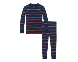 Long Sleeve PJ Set - Rainbow Stripe