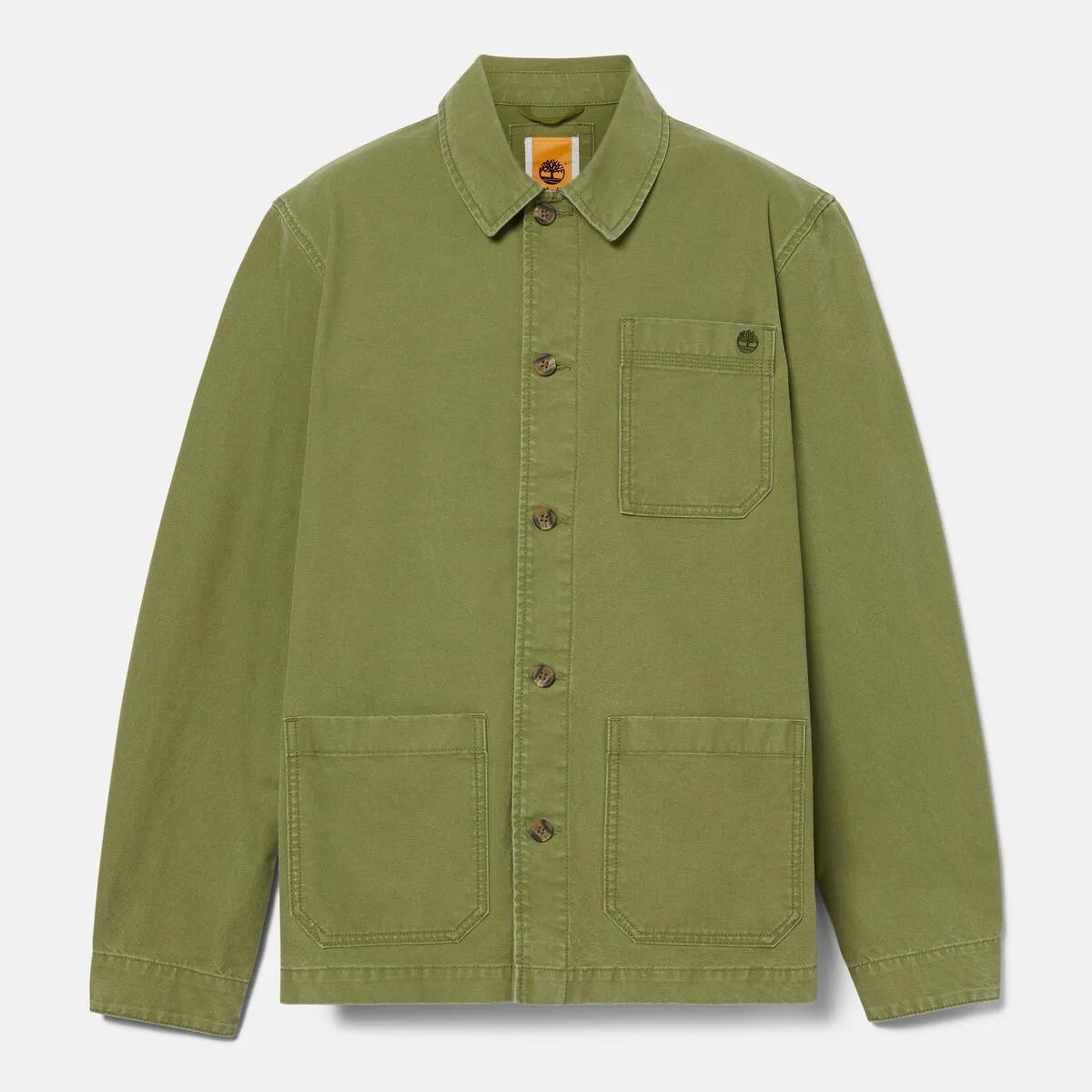 Men's Washed Canvas Chore Jacket