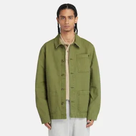 Men's Washed Canvas Chore Jacket