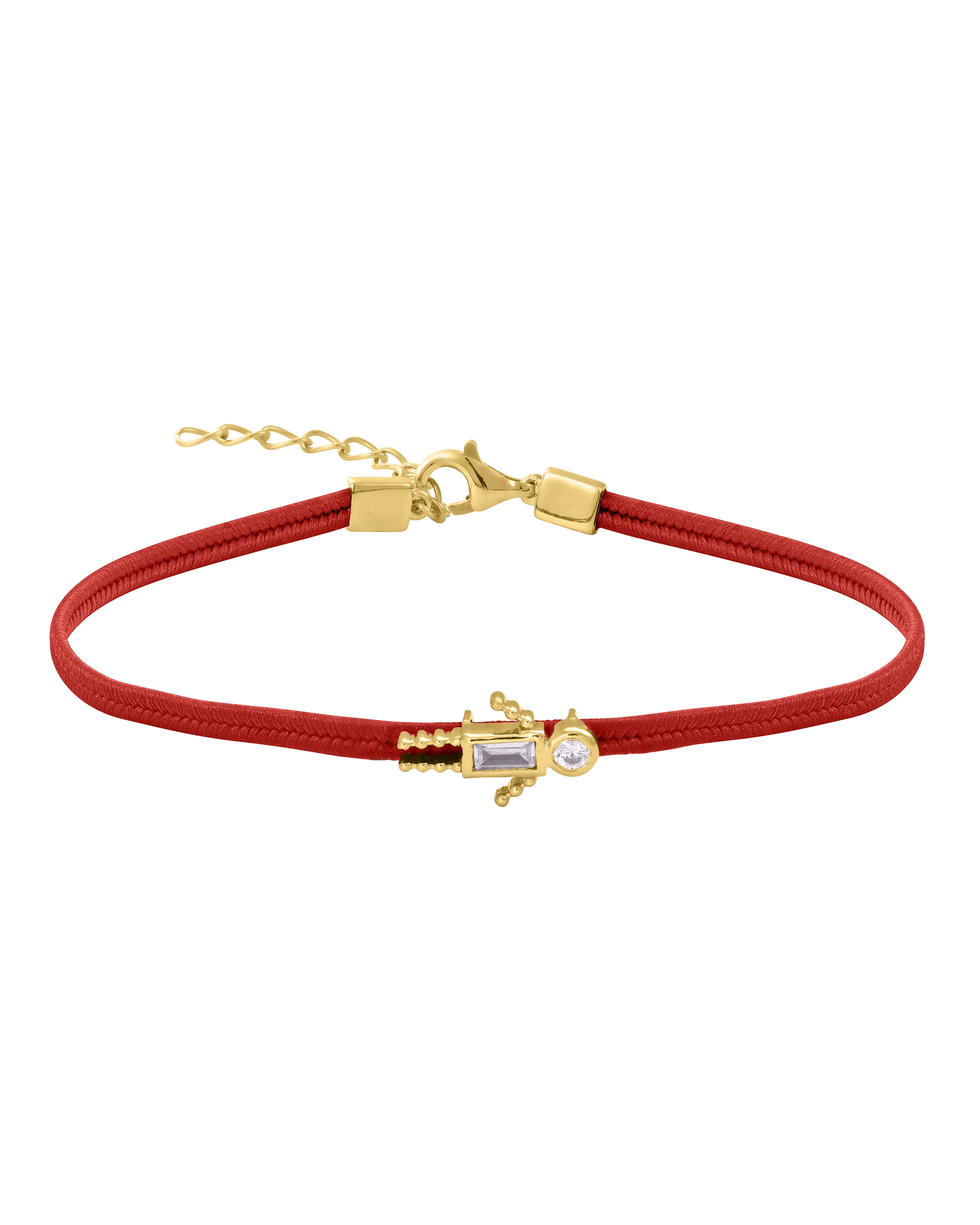 Mini Me Cord Bracelet - 18K Gold Vermeil