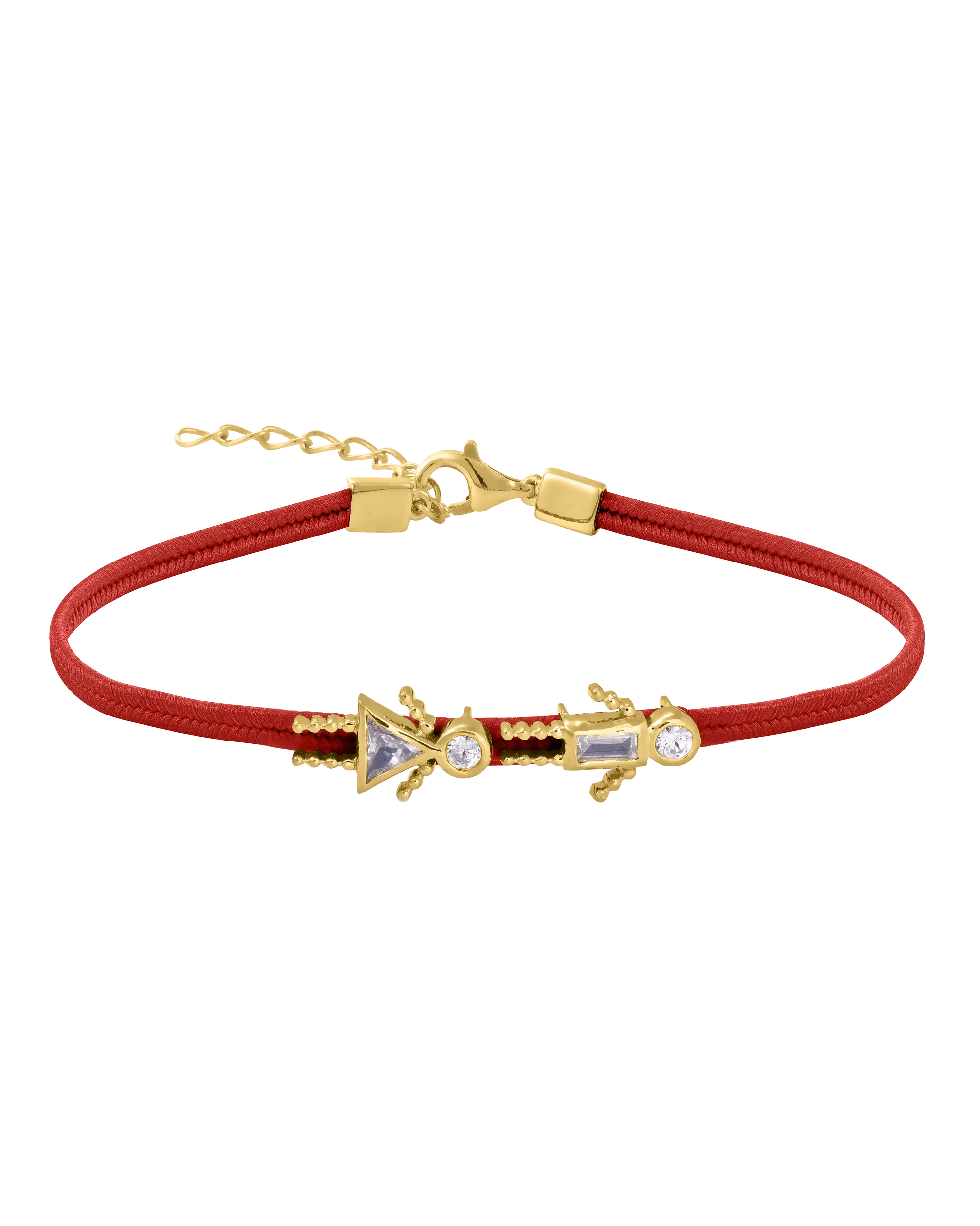 Mini Me Cord Bracelet - 18K Gold Vermeil