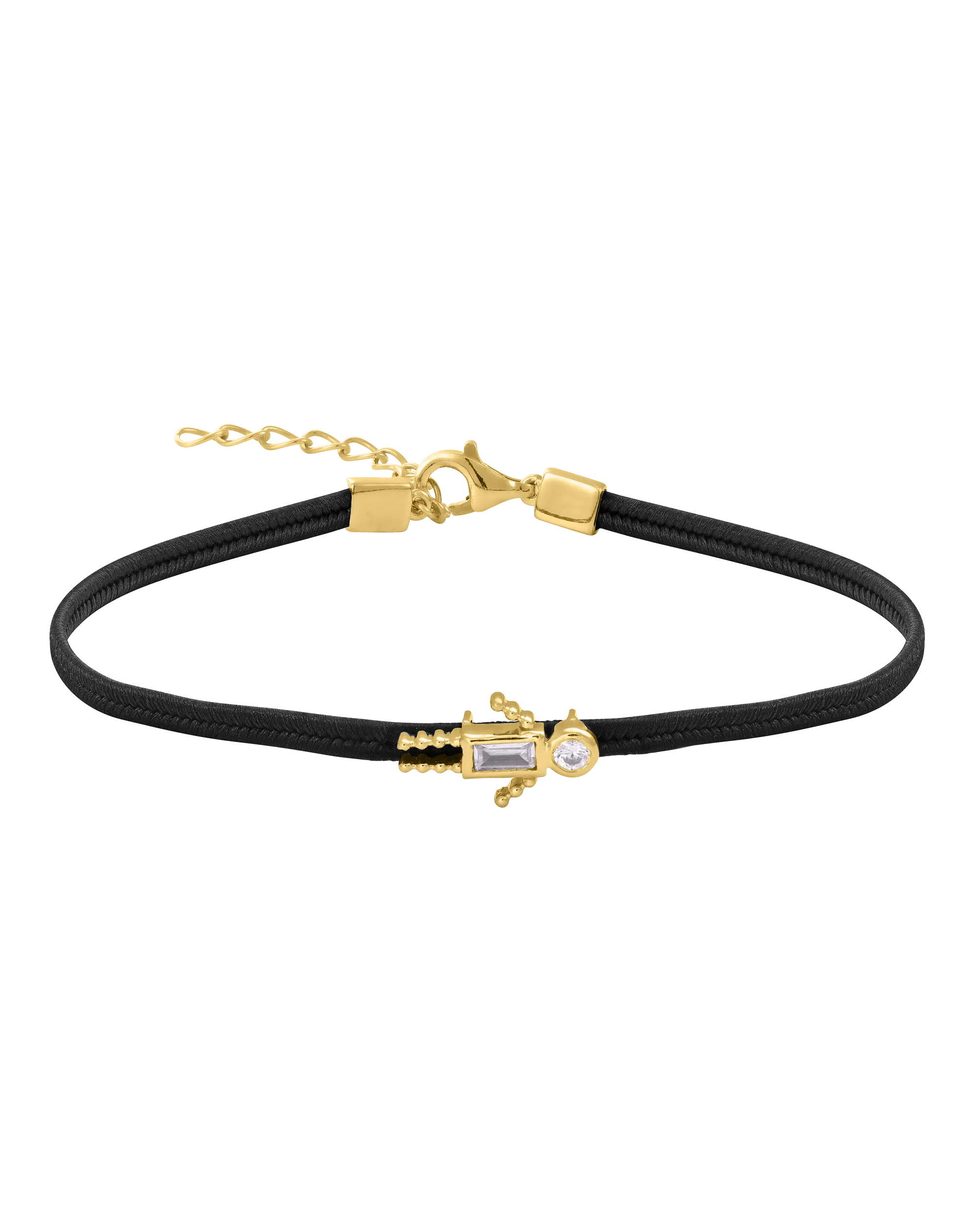 Mini Me Cord Bracelet - 18K Gold Vermeil