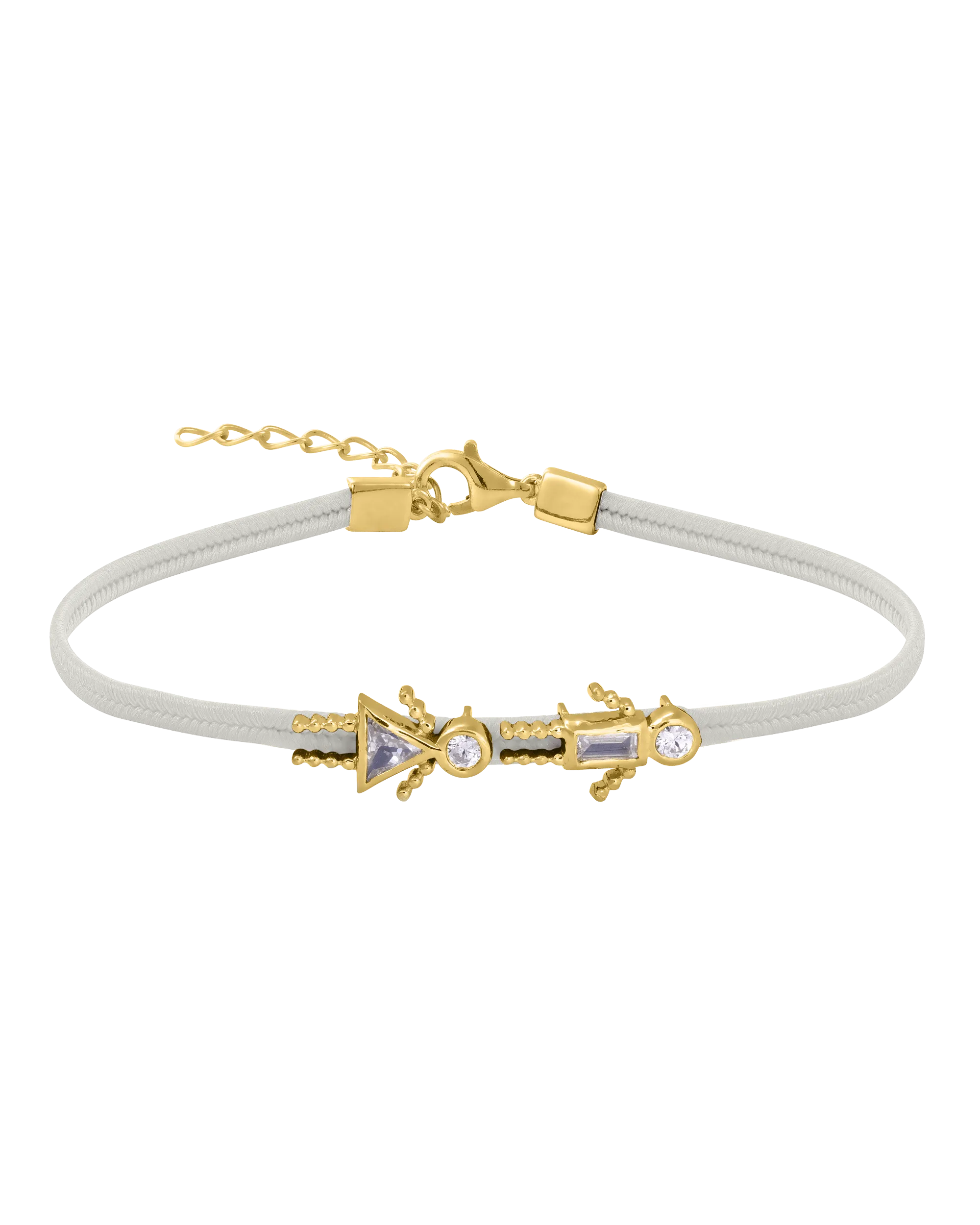 Mini Me Cord Bracelet - 18K Gold Vermeil