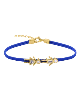 Mini Me Cord Bracelet - 18K Gold Vermeil