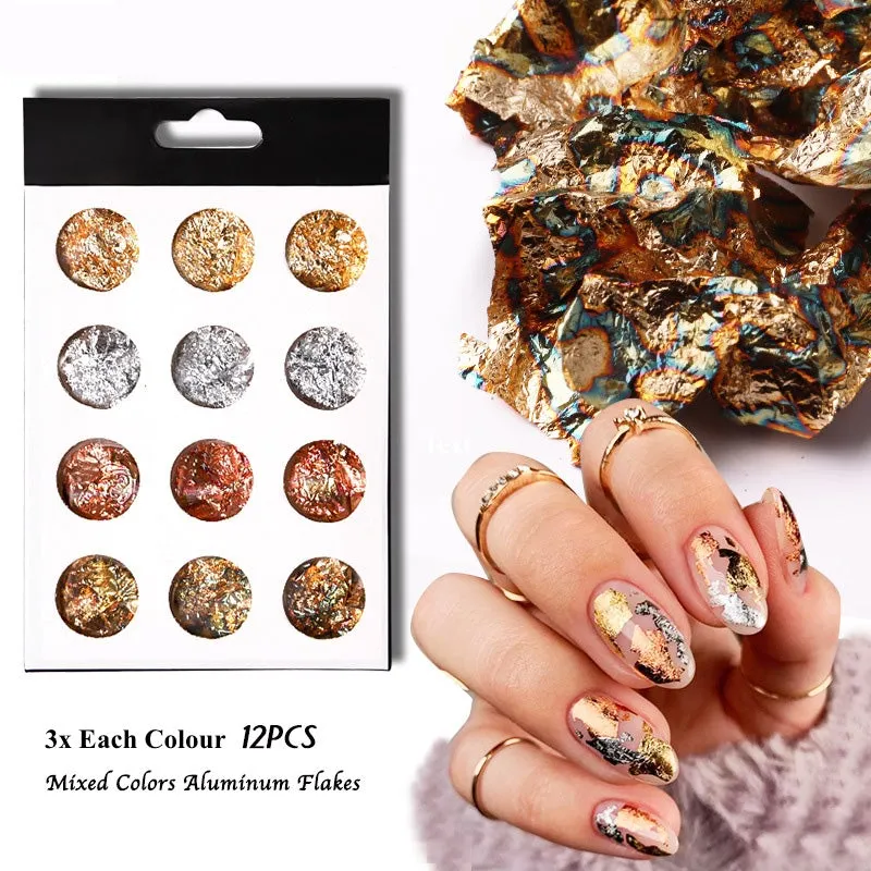 Nail Art Leaf Foil