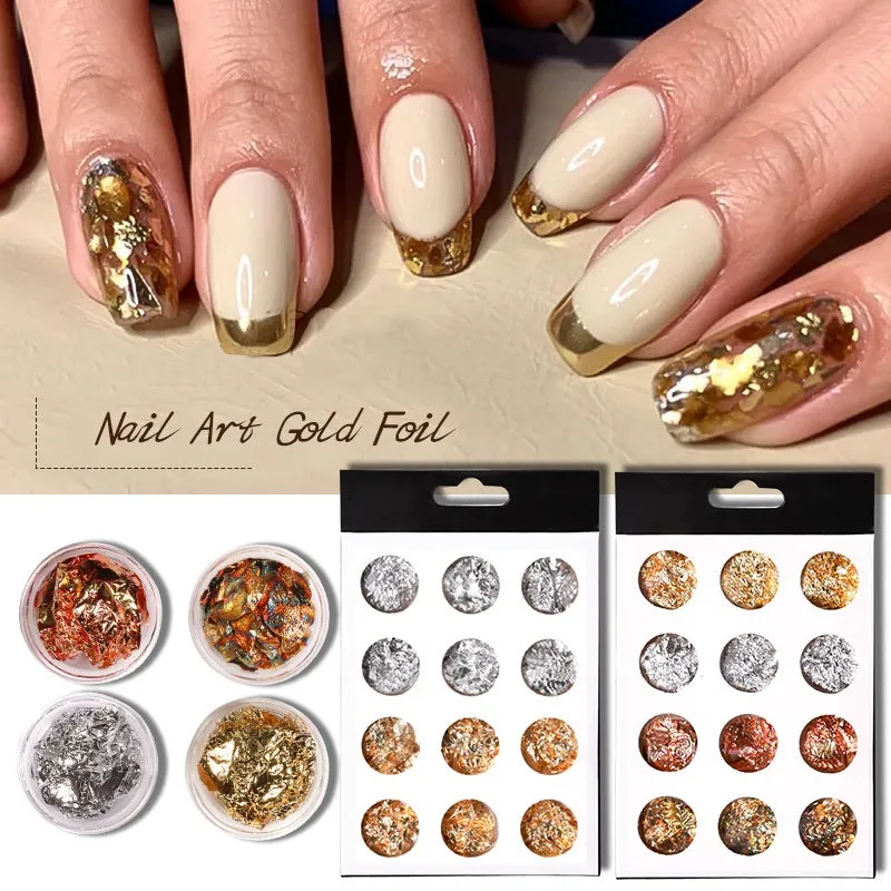 Nail Art Leaf Foil