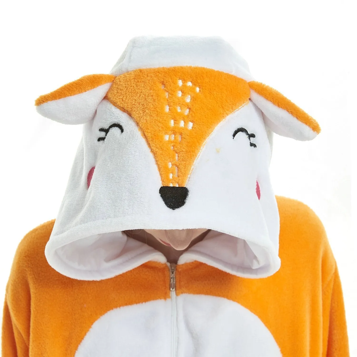 New Fox Kigurumi Onesies Pajamas For Adult Costumes