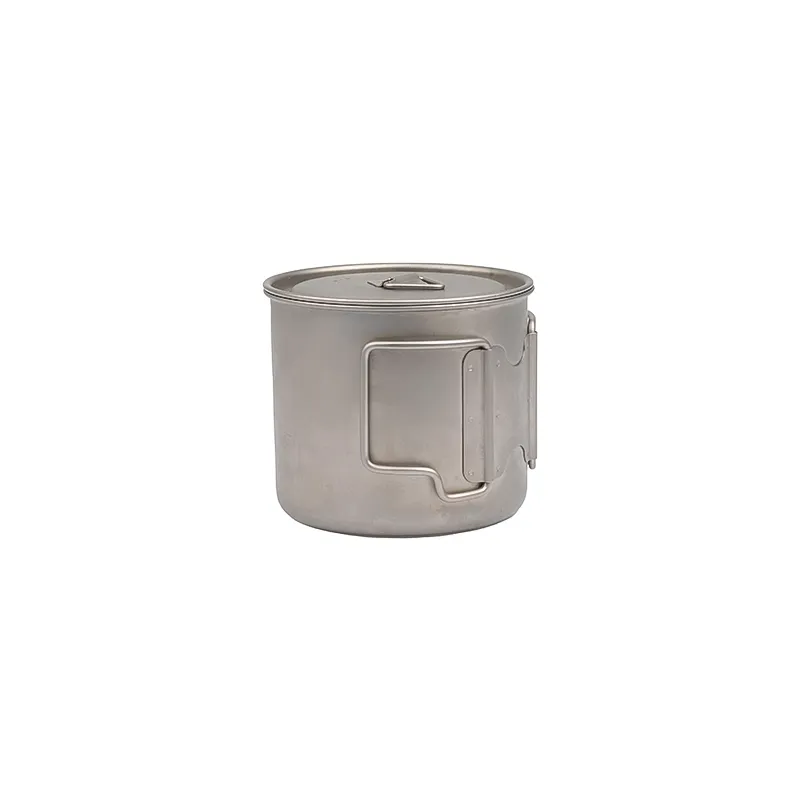 Olicamp Space Saver Mug with Lid (Titanium)