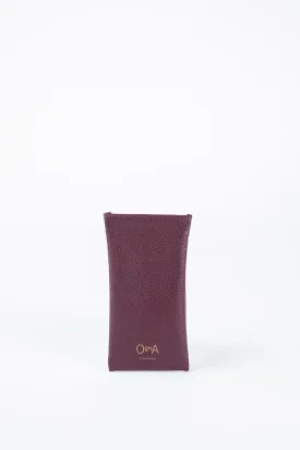 Pouch | Vegan | Burgundy