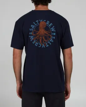 Tentacles Navy S/S Premium Tee