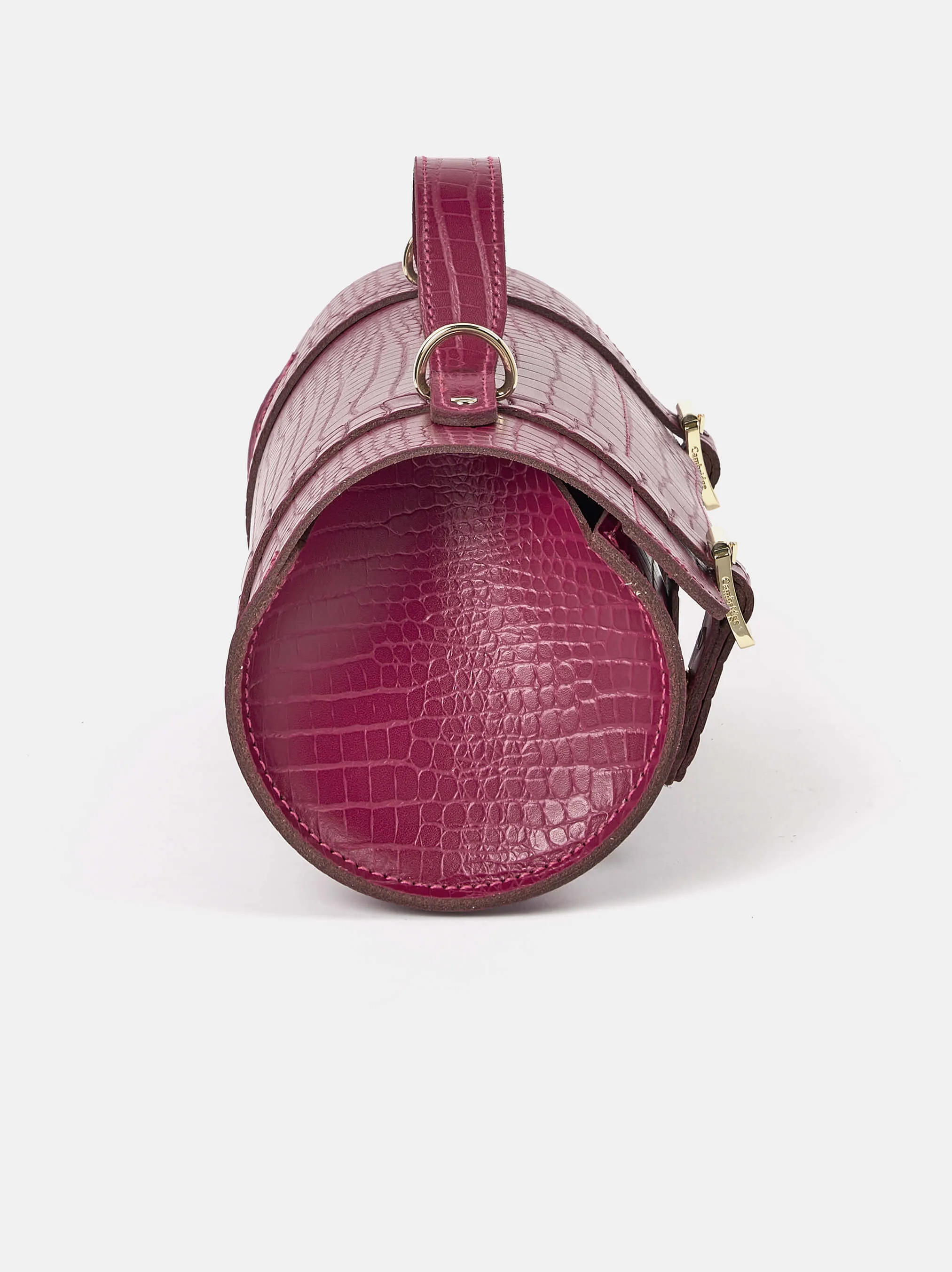 The Bowls Bag - Magenta Croc