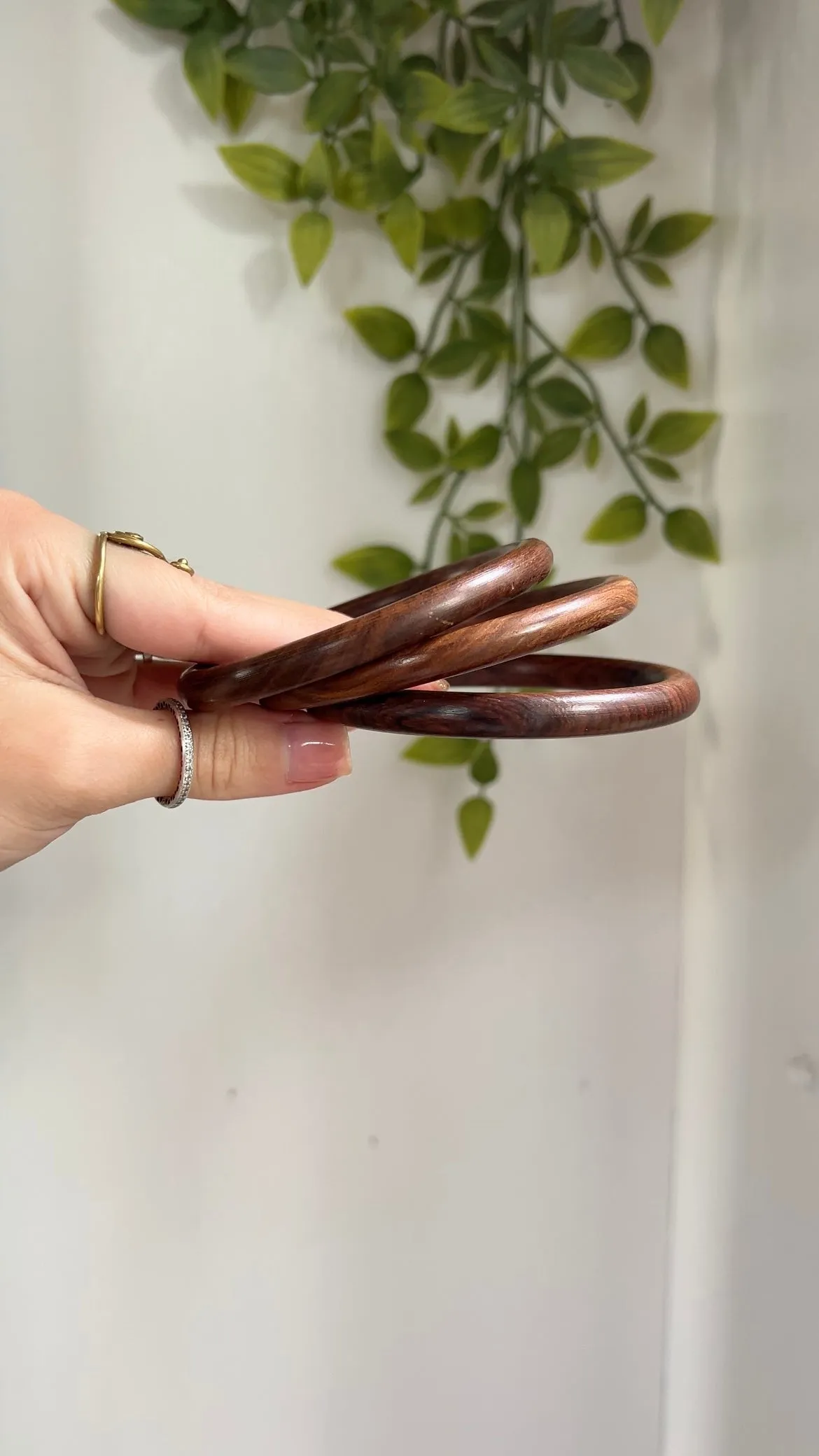 Woodstock • Wood Bangle Set of 3