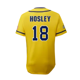 YOUTH Bananas Danny Hosley #18 EvoShield Jersey - Yellow